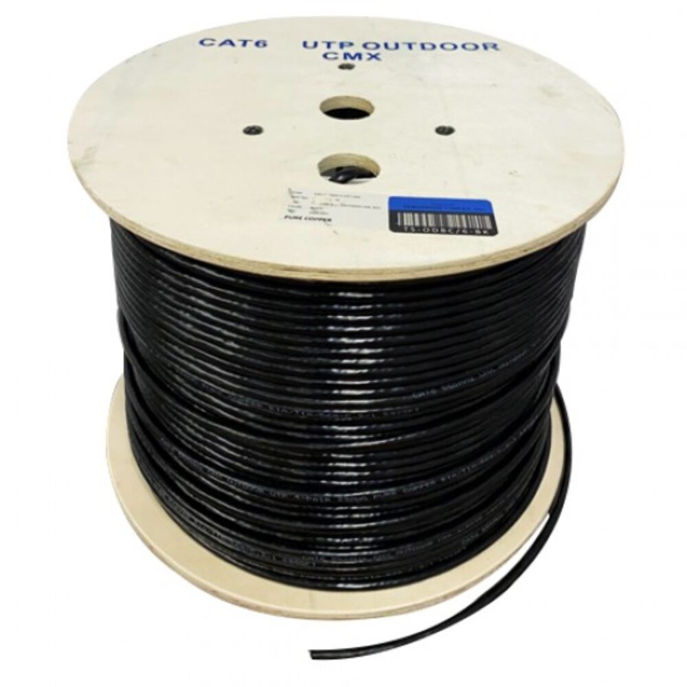 Cat6 Outdoor Gel Filled Solid Copper 1000ft