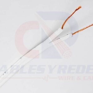 GEN-10021101 Genesis Security/Alarm Zipcord Cable 22AWG STD Blanco CM/Cl2