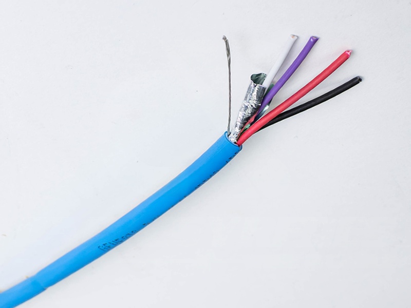 Gen-1244106Y 22/1PR Low-Cap Con Blindaje+18/1PR CM/CL2 Azul con Franja Amarilla Lutron