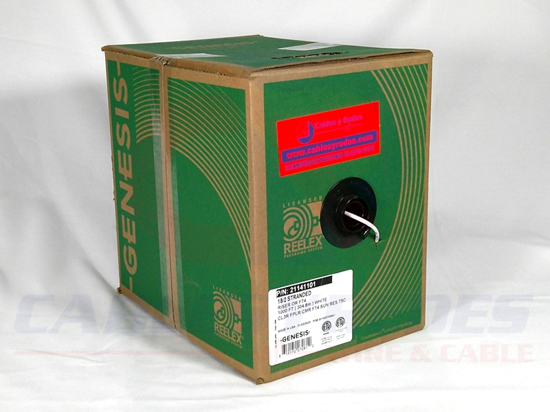 GEN-21141101 Genesis Security/Alarm Unshielded 2Cond 18 AWG CMR/Cl3R - Image 2