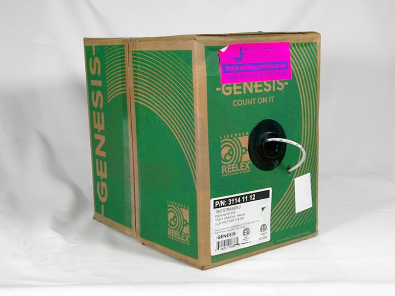 Gen-31141112 Seguridad y Alarma Con Armadura 2Cond 18AWG CMP/Cl3P - Image 2