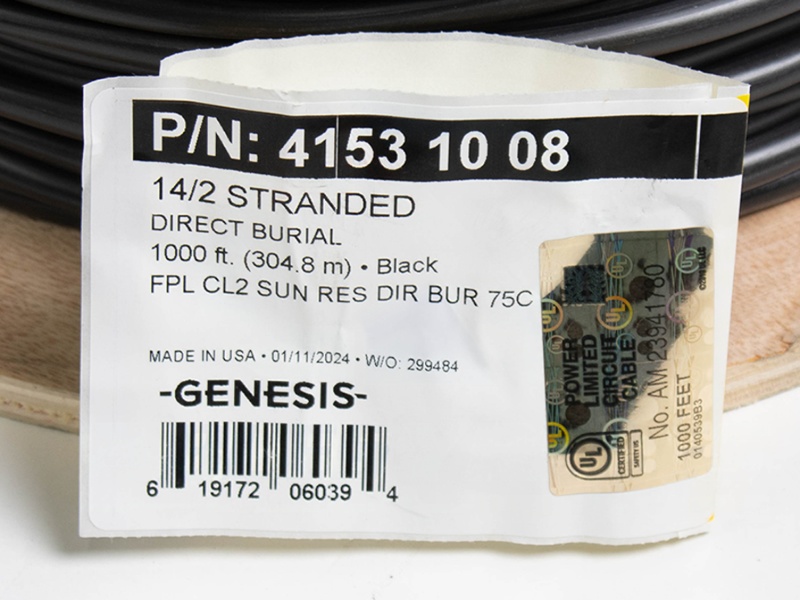 Gen-41531008 Detección de Incendio, Con Armadura 2Cond 14AWG FPL/CL3 Directamente Enterrado - Image 4