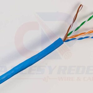 GEN-50781106 Genesis Cable UTP 4PR 24AWG Cat.5E Riser Azul