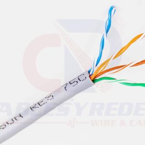 GEN-50781109 Genesis Cable UTP 4PR 24AWG Cat.5E Riser Gris