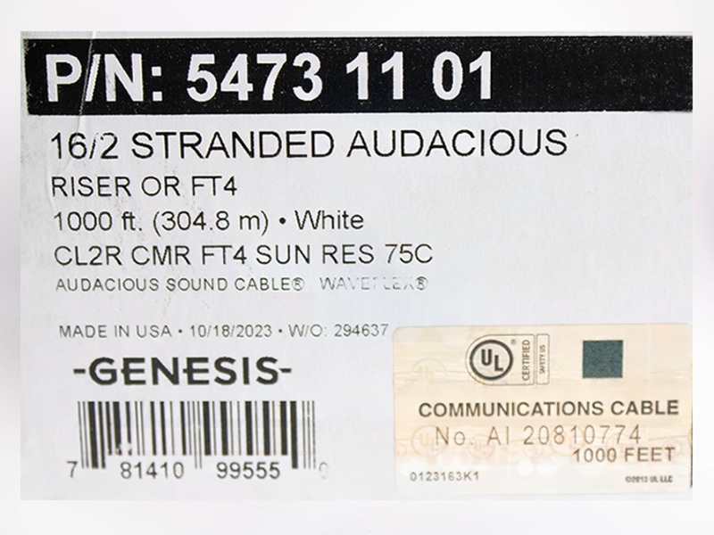 Gen-54731101 Sound Libre de Oxigeno 2Cond 16AWG CMR/CL2R - Image 3