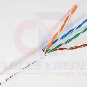 GEN-63301101 Genesis Cable UTP 4PR 24AWG Cat.5E CM Blanco CMR