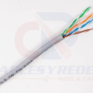 GEN-63301109 Genesis Cable UTP 4PR 24AWG Cat.5E CM Gris CMR