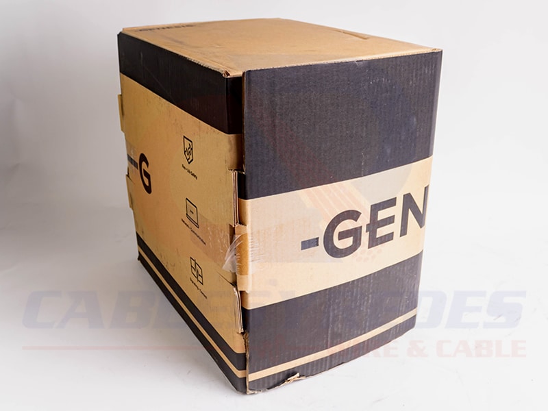 GEN-63601102 Genesis Cable UTP 4PR 23AWG Riser Cat.6 Spnls (Sincostilla) Amarillo 1Gb 400Mhz - Image 3