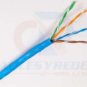 GENESIS CABLE UTP 4PR 23AWG RISER CAT.6 SPNLS (SINCOSTILLA) AZUL