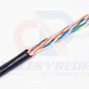 GENESIS CABLE UTP 4PR 24AWG CAT.5E EXTERIORES WBTWATER BLOCKING TAPE)