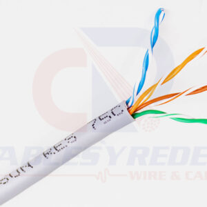 GENESIS CABLE UTP 4PR 24AWG CAT.5E RISER GRIS