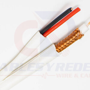 GENESIS CCTV COAXIAL RG59/U MALLA CU95%+2X18 CM/CL2 500FT