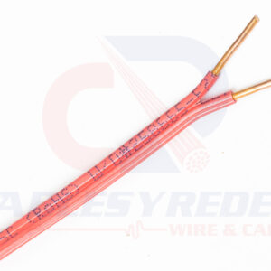 GENESIS FIRE ALARM ZIPCORD 2COND 14AWG FPLR/CL3R
