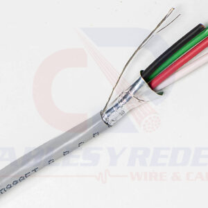 GENESIS SECURITY/ALARM SHIELDED 4COND 14AWG CMR/CL3R
