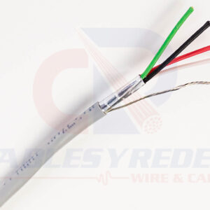 GENESIS SECURITY/ALARM SHIELDED 4COND 22AWG CMR/CL3R