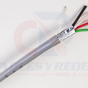GENESIS SECURITY/ALARM SHIELDED 4COND18AWG CMR/CL3R