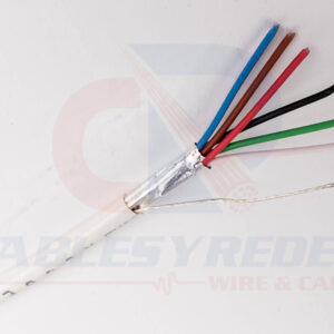 GENESIS SECURITY/ALARM SHIELDED 6COND 18AWG CMR/CL3R