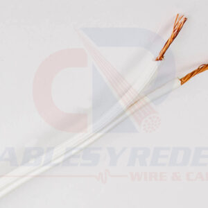 GENESIS SECURITY/ALARM ZIPCORD CABLE 18AWG STD BLANCO CM/CL2